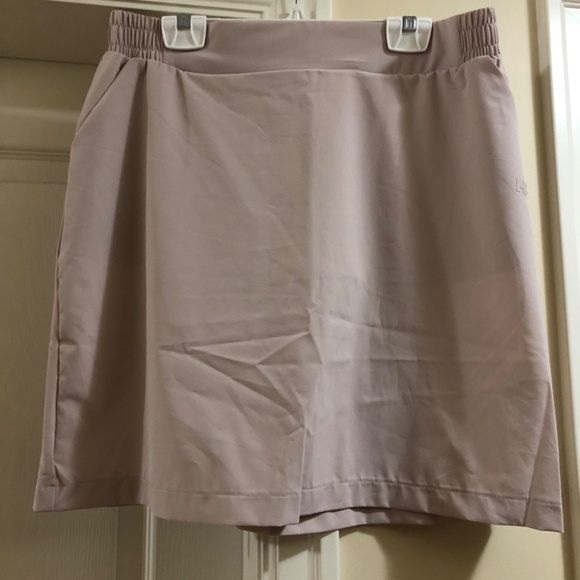 Helly Hansen pink cloud Thalia 2.0 skirt size Large NEW with tags - Picture 3 of 3